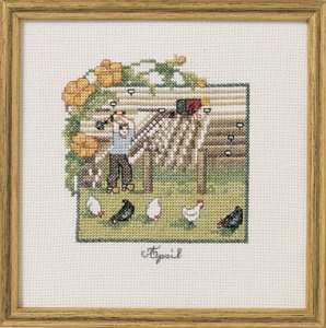 Набор для вышивания: "Апрель". Арт 84833
