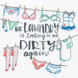 Набор для вышивания:"Стирка". Арт DMS-71-06255