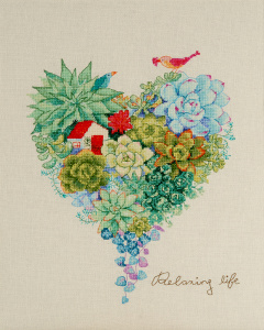 Набор для вышивания "Безмятежная жизнь". Арт 2031303