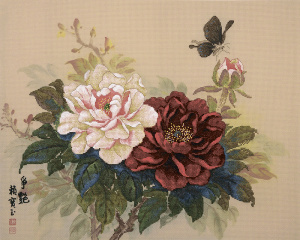 Набор для вышивания "Пионы". Арт 2031704