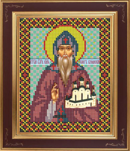 Набор для вышивания бисером Икона "Св. Олег". Арт М234