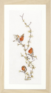 Набор для вышивания "Робин", канва Aida 16 ct. Арт 594A