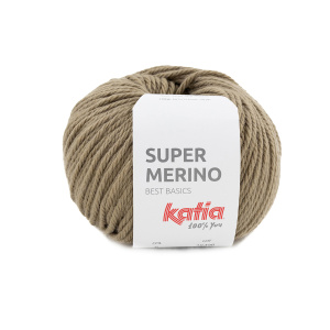 Пряжа Super Merino, 50% шерсть, 50% акрил, 100 г, 125 м. Арт 1225.6