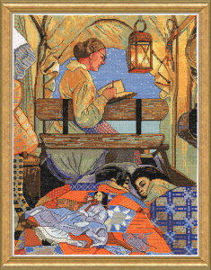 Набор для вышивания "Поездка на фургоне". Арт 2917