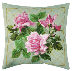 Набор для создания наволочки "Розовые розы". Арт 14.001.36