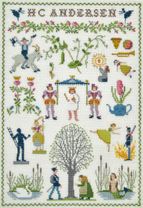 Набор для вышивания семплера: "Сказки Андерсена". Арт 30-3608,01