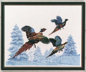 Набор для вышивания "Фазаны". Арт 14-285                  