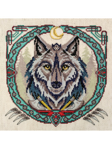 Набор для вышивания "Серый лют". Арт 03.017.20