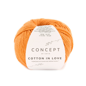 Пряжа Cotton in Love, 50% хлопок, 50% мериносовая шерсть, 50 г, 115 м. Арт 1249.60