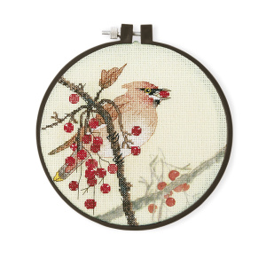 Набор для вышивания "Птица и сливы". Арт 2032603