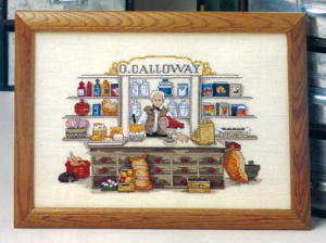 Набор для вышивания: "Продуктовый магазин". Арт 99504