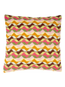 Набор для вышивания подушки "Geometric retro". Арт PN-0204842