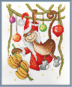 Набор для вышивания "Новогоднее лакомство" . Арт 01.033.24