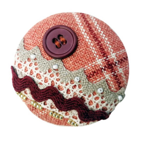 Набор для создания броши "Терракот". Арт 30.002.02