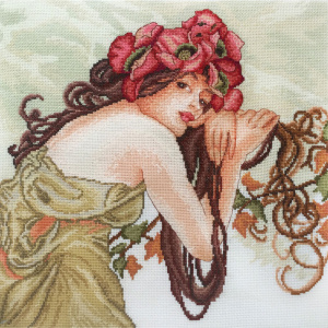 Набор для вышивания "Мечтательное Лето" по рисунку А. Муха. Арт 04.010.04 