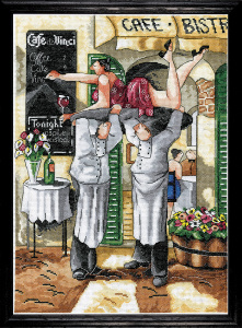 Набор для вышивания "Готовимся!!!!". Арт 2855