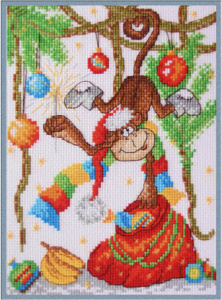 Набор для вышивания "Елочная лиана" . Арт 01.033.23