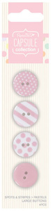 Набор пуговиц Spots & Stripes Pastels. Арт PMA354400               