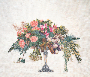 Набор для вышивания "Зимний букет", канва лён 32 ct. Арт 1085                    