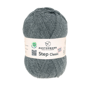 Пряжа Step Classic EXP, 75% шерсть, 25% полиамид, 420 м, 100 г. Арт 98214-1037