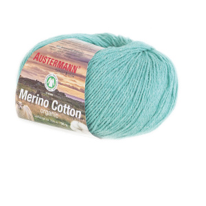 Пряжа Merino Cotton organic, 55% шерсть, 45% хлопок, 50 г, 230 м. Арт 98311-0013