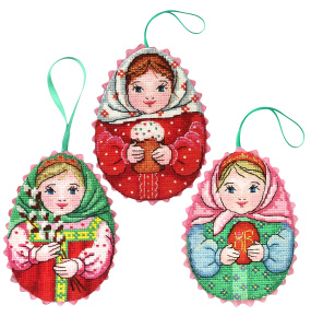 Набор для создания пинкипов "Светлое воскресенье". Арт 21.002.36