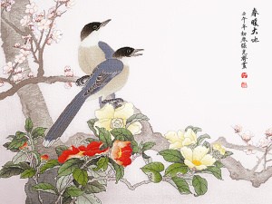 Набор для вышивания "Приход весны". Арт 2030825