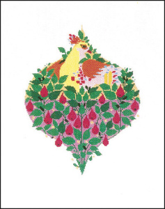 Набор для вышивания: "Птица в цветах". Арт 30-6586