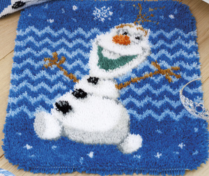 Набор для вышивания коврика "Олаф" Disney. Арт PN-0166274