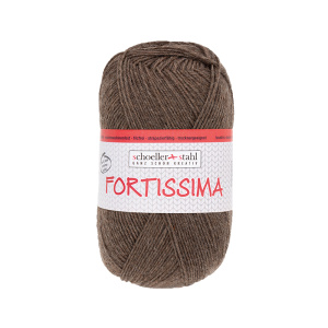 Пряжа Fortissima Socka 4-fach Uni, 75% шерсть, 25% полиамид, 420 м, 100 г. Арт 90038-2071