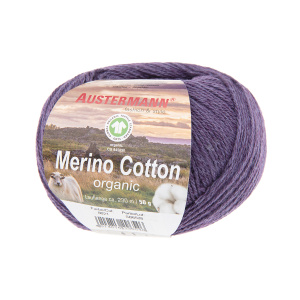 Пряжа Merino Cotton organic, 55% шерсть, 45% хлопок, 50 г, 230 м. Арт 98311-0021