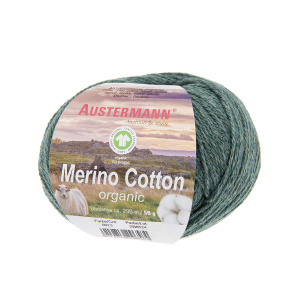 Пряжа Merino Cotton organic, 55% шерсть, 45% хлопок, 50 г, 230 м. Арт 98311-0023