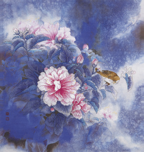 Набор для вышивания "Цветок и птица". Арт 2031208