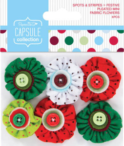 Набор пуговиц Spots & Stripes Festive. Арт PMA358012