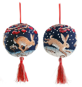 Набор для создания игрушки "Зайцы-побегайцы". Арт 21.002.20