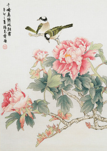 Набор для вышивания "Аромат пиона". Арт 2030817