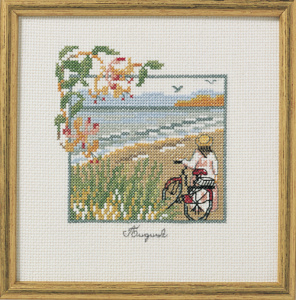 Набор для вышивания: "Август". Арт 84837