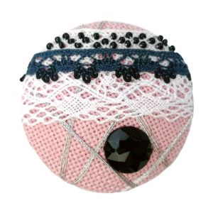 Набор для создания броши "Розовая вуаль". Арт 30.002.04