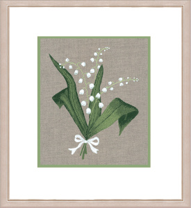 Набор для вышивания "MUGUET" (Ландыши). Арт 1518