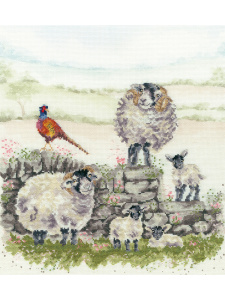 Набор для вышивания "Green Pastures". Арт XHD132