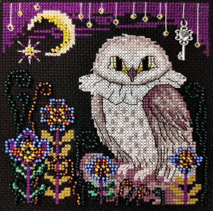 Набор для вышивания  "Ночная птица". Арт 13.003.48