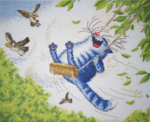 Набор для вышивания "Ура! Каникулы" . Арт 07.011.09