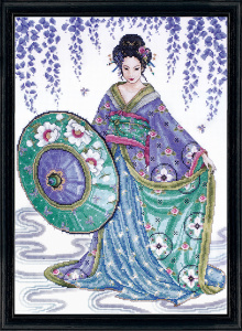 Набор для вышивания "Гейша". Арт 2551