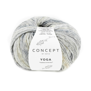 Пряжа Yoga, 45% хлопок, 42% шерсть, 13% полиамид, 50 г, 200 м. Арт 1201.200