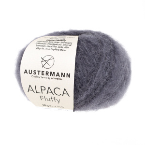 Пряжа Alpaca Fluffy, 70% шерсть, 30% альпака, 85 м, 50 г. Арт 98321-0009