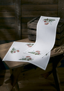 Набор для вышивания дорожки "Мухомор". Арт 63-1739