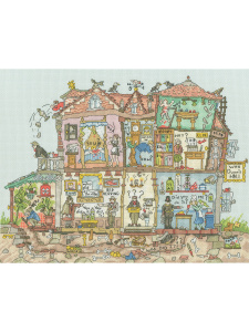 Набор для вышивания "Cut Thru' Who Dunnit". Арт XCT45