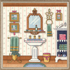 Набор для вышивания "Раковина в викторианском стиле". Арт 006-0101