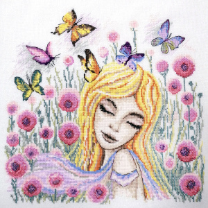 Набор для вышивания "Цветы в душе". Арт 09.005.06