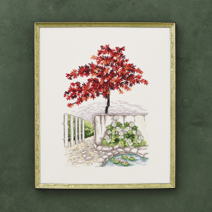 Набор для вышивания "Японский клен", 43 х 36 см. Арт 70-3130